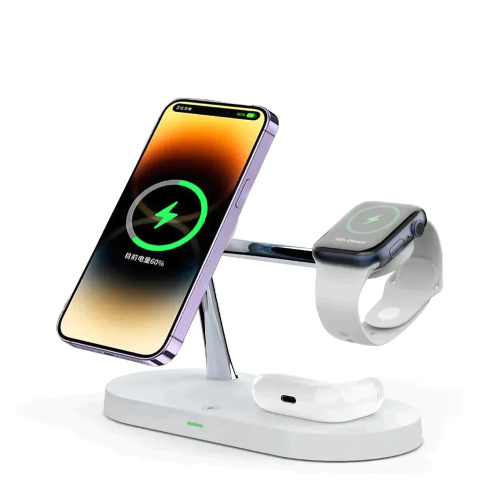 3 in 1 Wireless Fast Charging Station